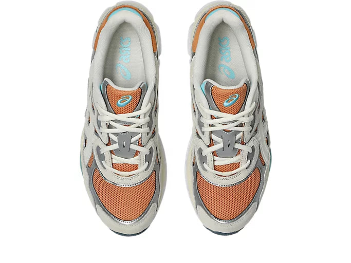 GEL-NYC - - Bege com–Laranja Neon