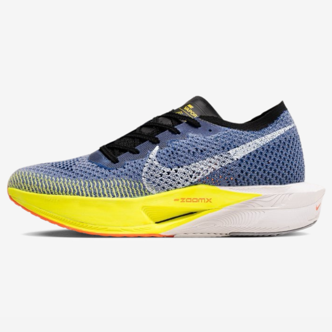 Air Zoom X Vaporfly Next3 Blue Yellow–Confortável