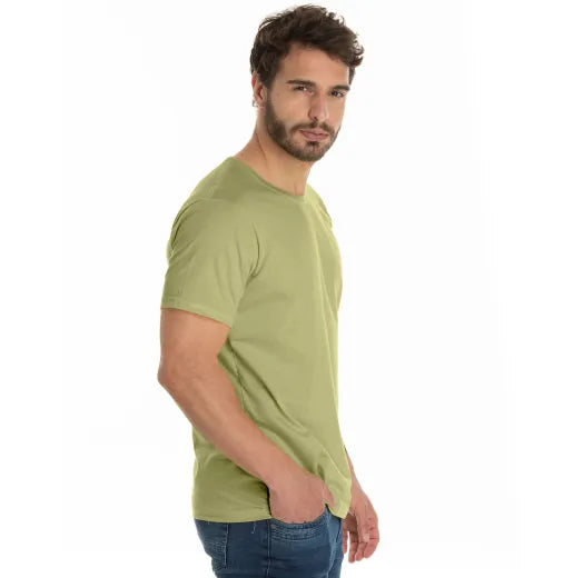 KIT 5 Camisetas de Algodo Premium Cqui–Confortável