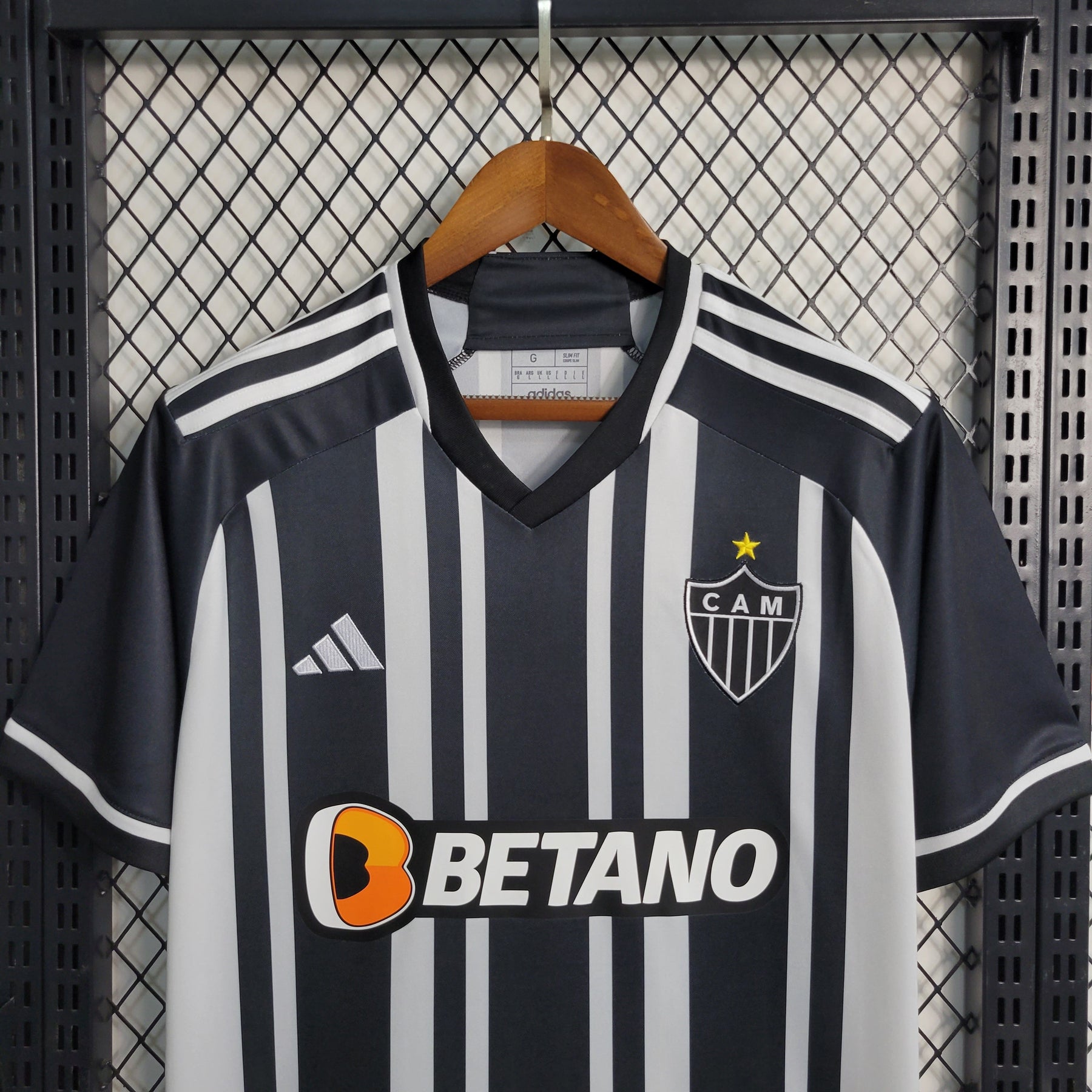 Camisa Atltico Mineiro - 2324 - Preta–Elegante