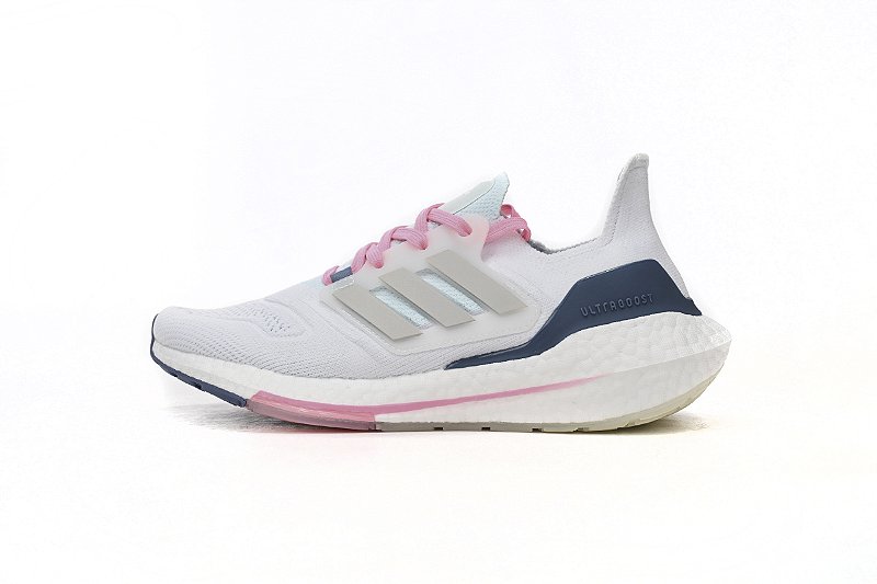 Ultraboost 22 White Almost Blue–Elegante