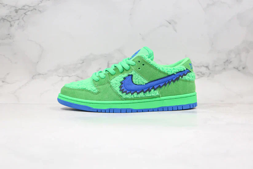 Nike SB Dunk Low Grateful Dead Bears Green–Clássico