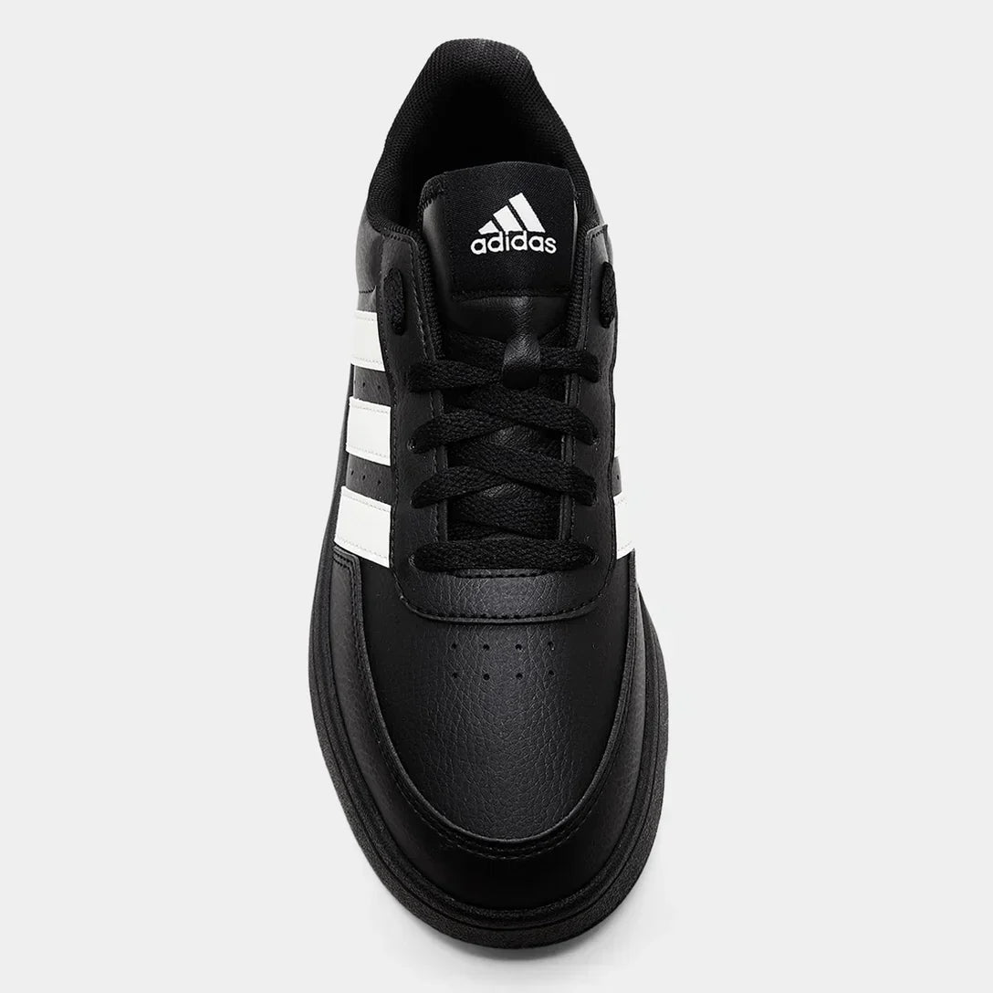 Adidas Breaknet - PretoOff White–Confortável