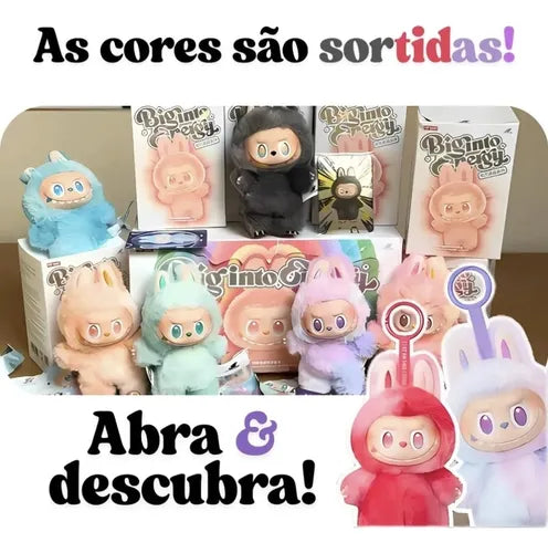 Chaveiro Labubu Pelucia Brinquedo Surpresa Colecionavel–Confortável