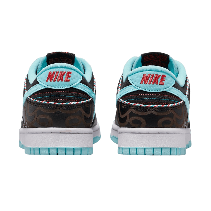 Dunk Low Barber Shop Black–Confortável