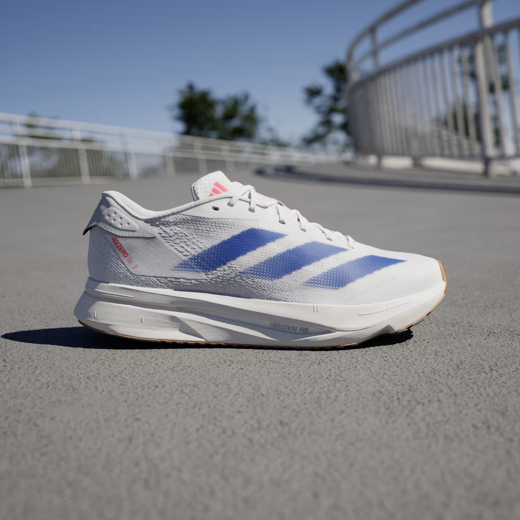 CORRIDA ADIZERO SL2 WHITE BLUE–Exclusivo