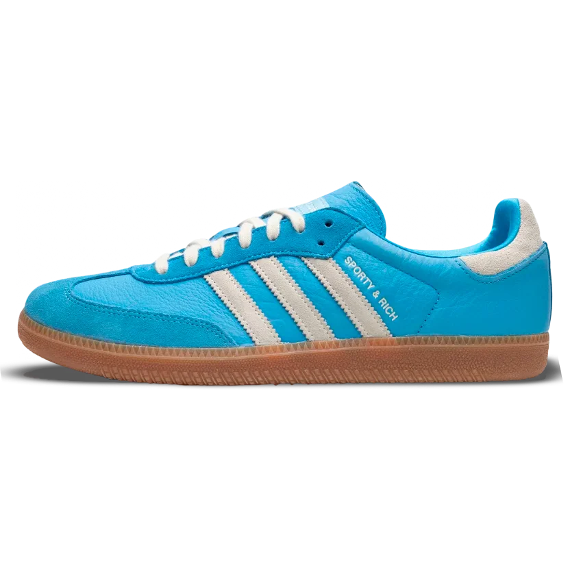 Samba OG x Sporty Rich Blue Rush–Azul Royal
