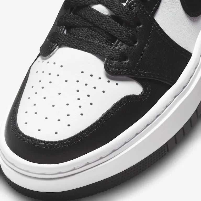 Air Jordan 1 Elevate Low Black White–Confortável