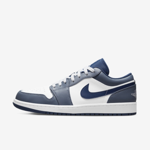 Air Jordan 1 Low Mystic Navy–Elegante