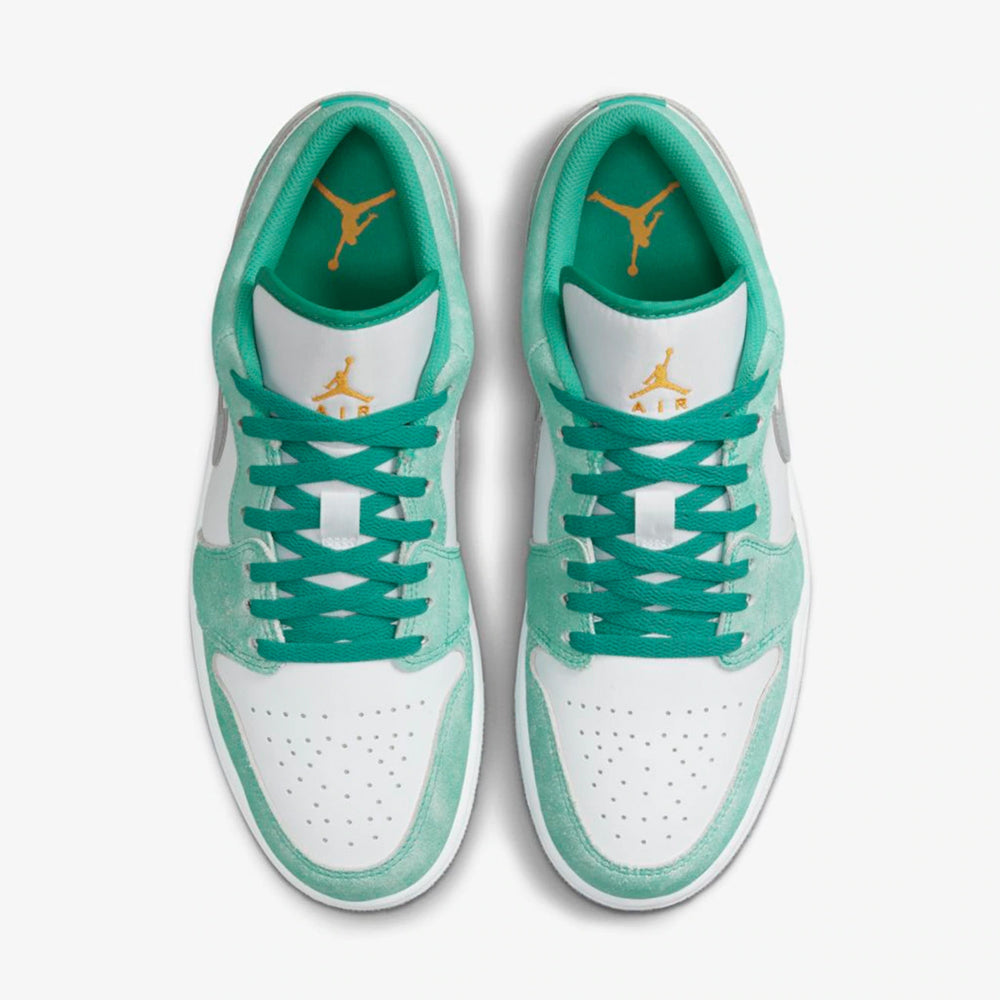 Air Jordan 1 Low New Emerald–Elegante