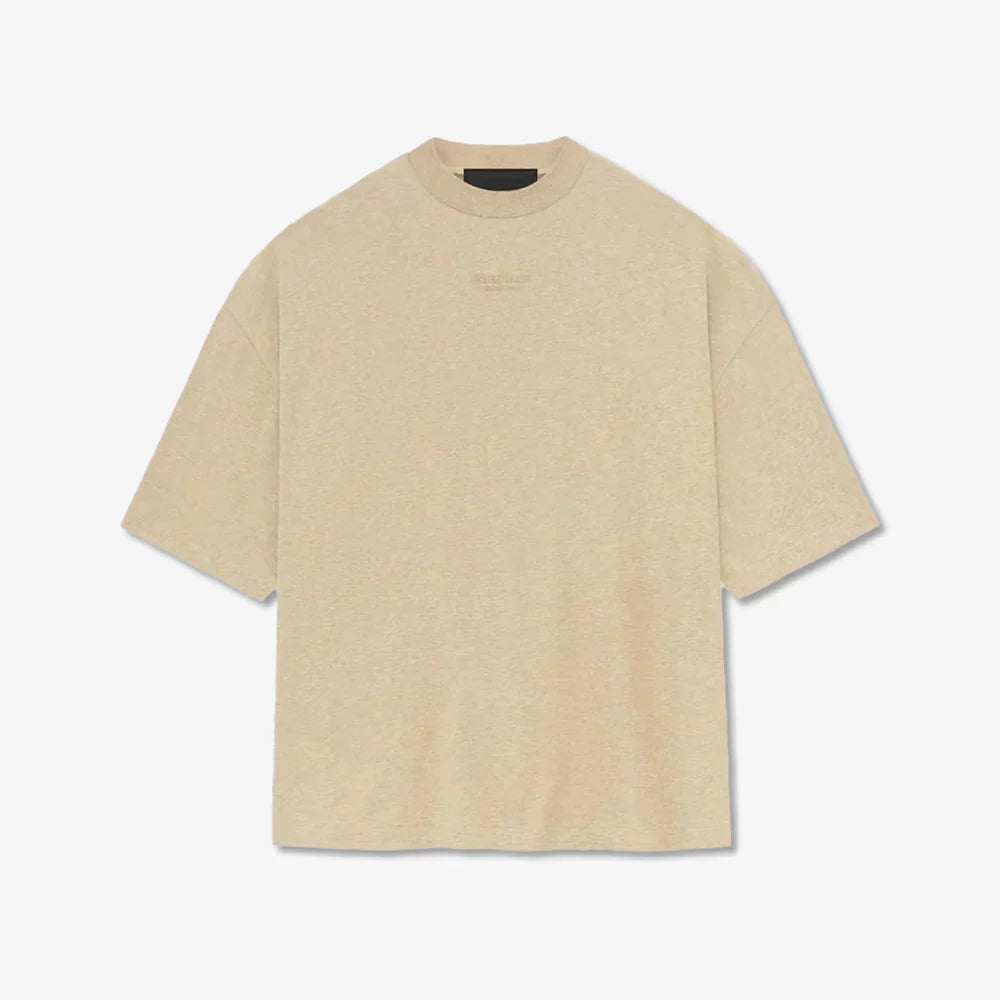 Camiseta Fear of God Essentials Gold Heather–Premium