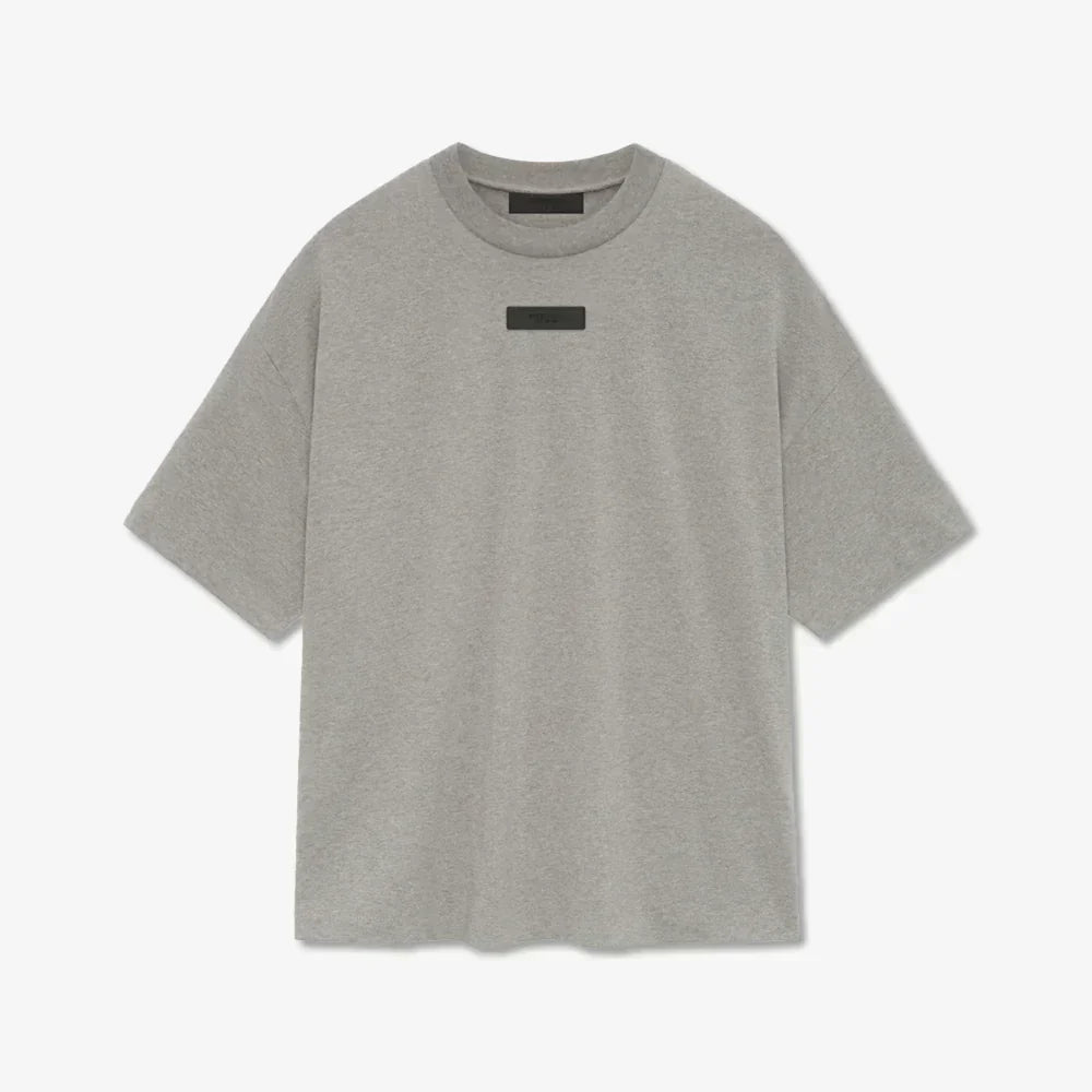 Camiseta Fear of God Essentials SS Heather Grey–Premium