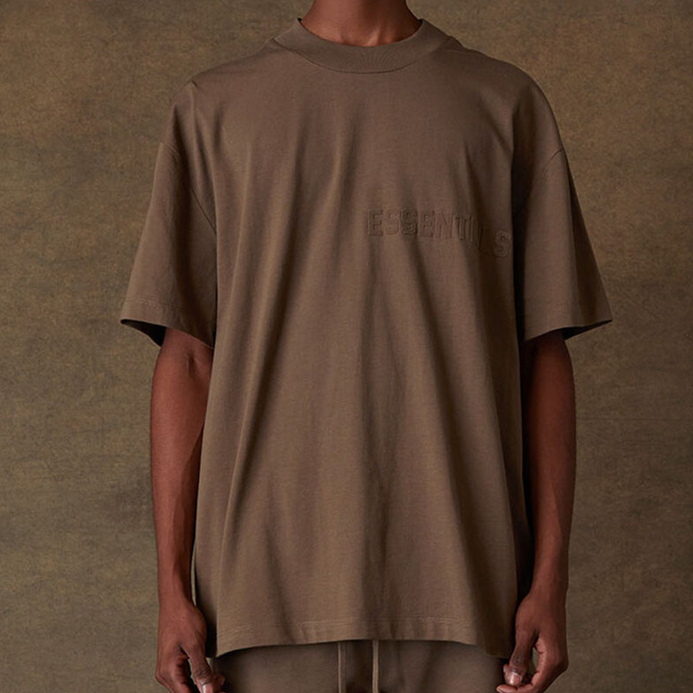 Camiseta Fear Of God Essentials Wood–Confortável