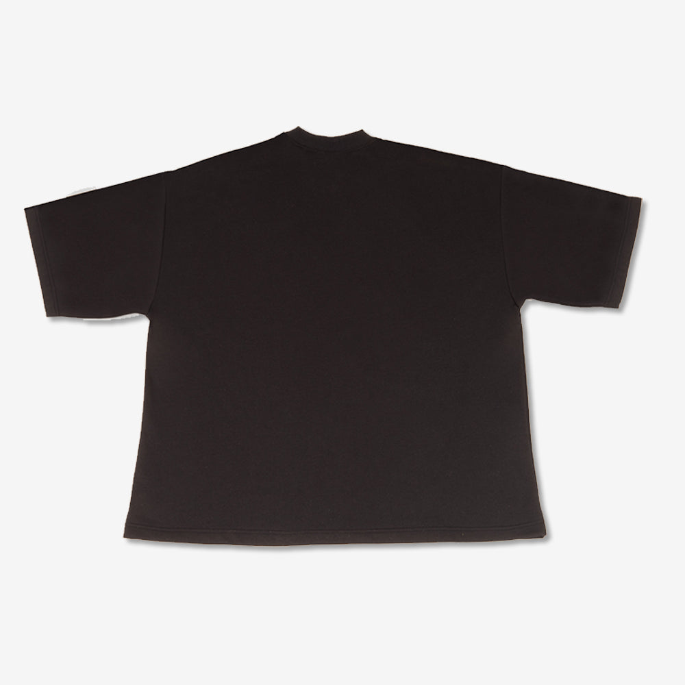 Camiseta Individu Oversized Black–Elegante