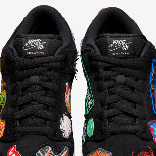 Neckface x SB Dunk Low Black–Elegante