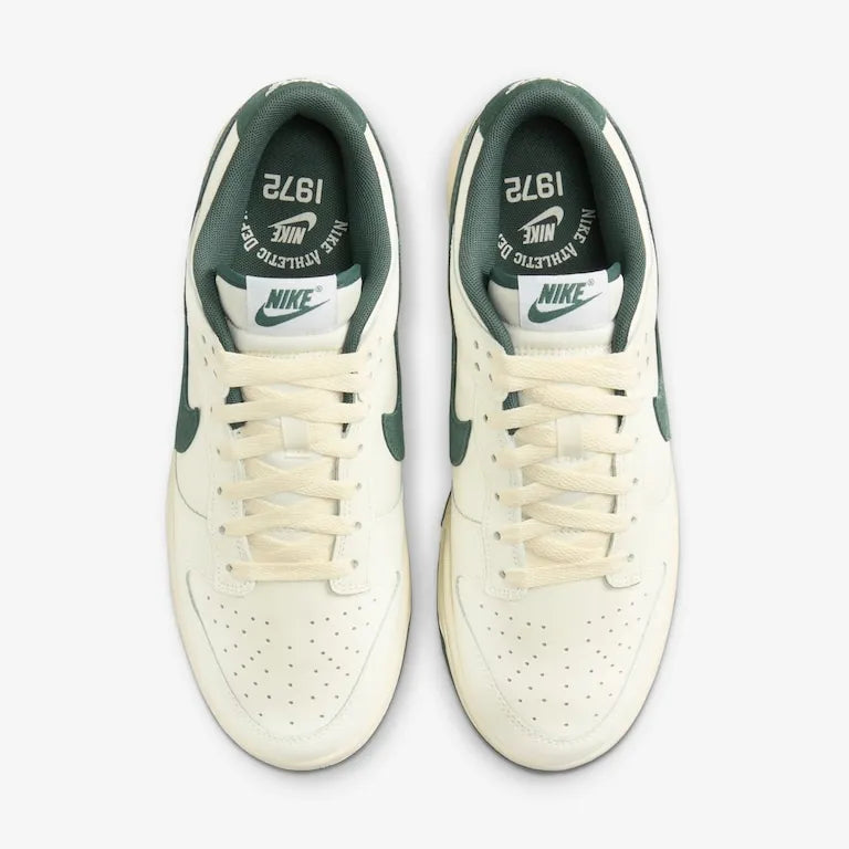 Dunk Low Athletic Department Deep Jungle–Confortável