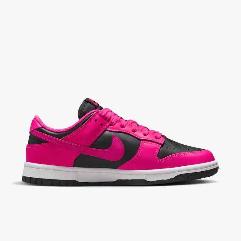 Dunk Low Fierce Pink Black–Confortável