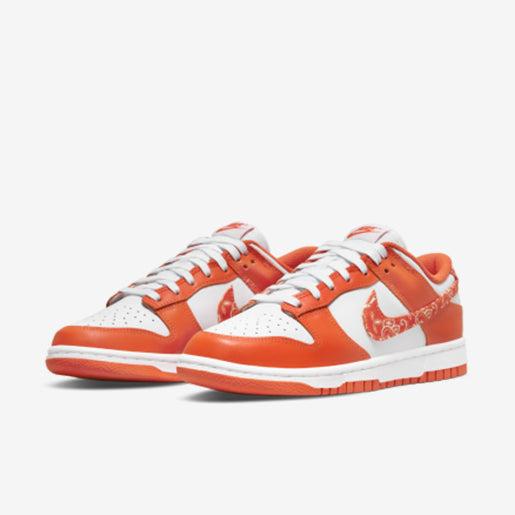Dunk Low Orange Paisley–Confortável