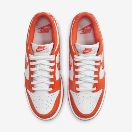 Dunk Low Orange Paisley–Confortável