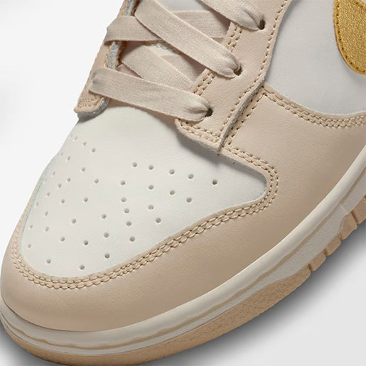 Dunk Low Phantom Metallic Gold–Confortável