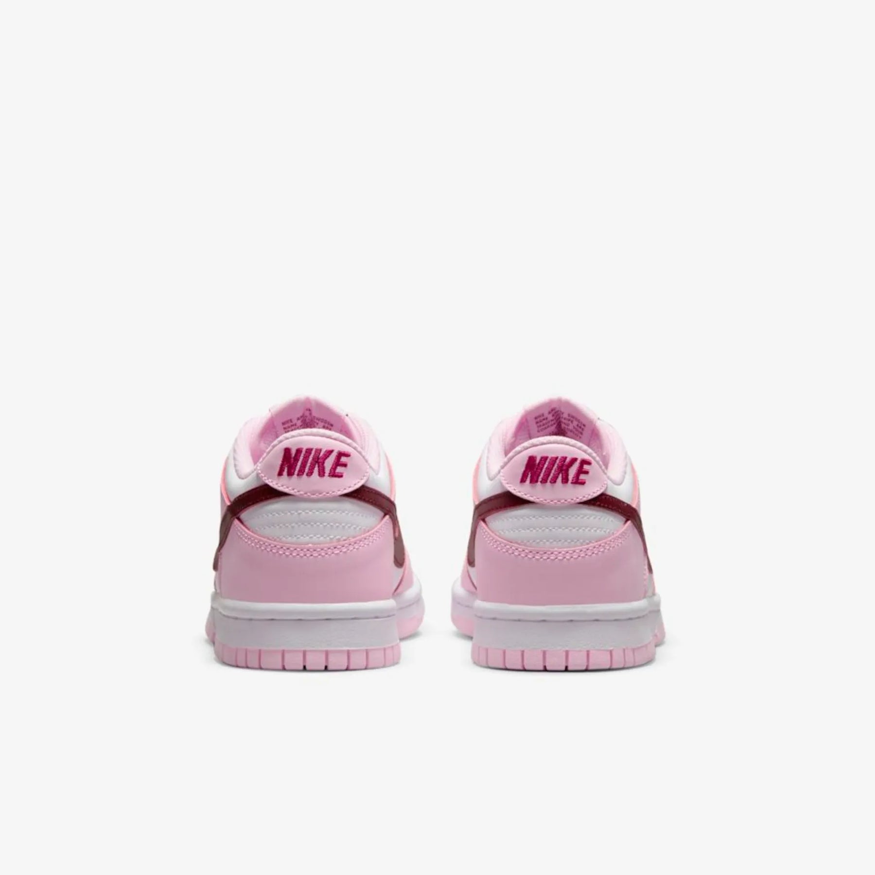 Dunk Low Pink Red White–Premium