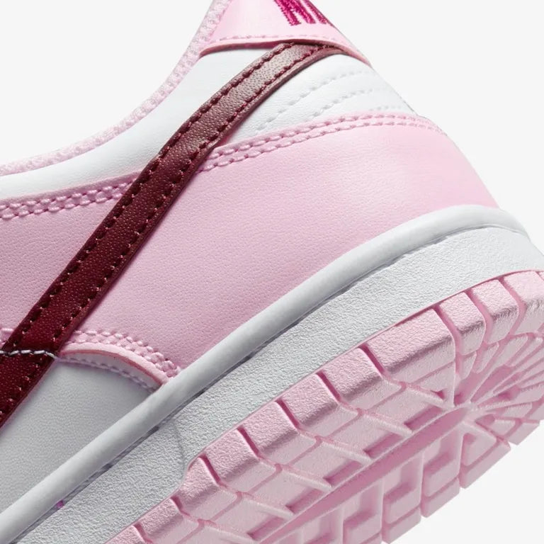 Dunk Low Pink Red White–Premium