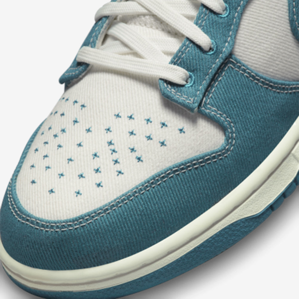 Dunk Low Sashiko Industrial Blue–Elegante