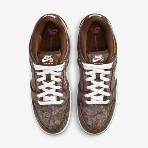 SB Dunk Low Brown Paisley–Premium
