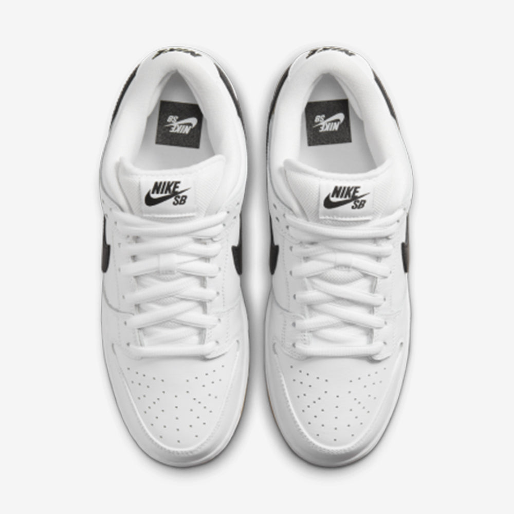 SB Dunk Low White Gum–Confortável