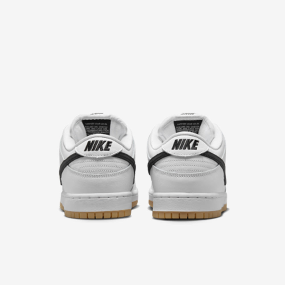 SB Dunk Low White Gum–Confortável