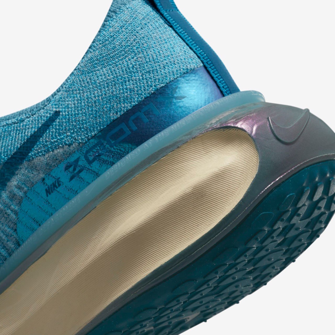 invencible X Run 3 Noise Aqua Green Abyss–Exclusivo