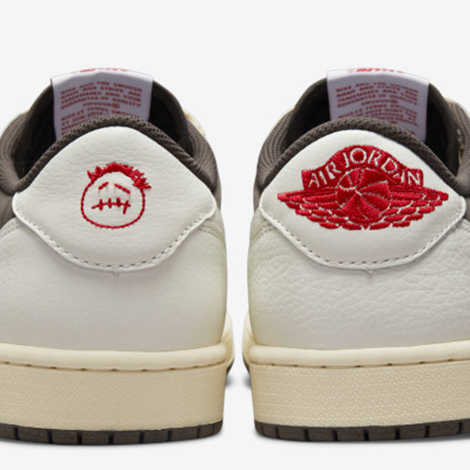 Travis Scott x Air Jordan 1 Low Reverse Mocha–Exclusivo