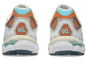 GEL-NYC - - Bege com–Laranja Neon