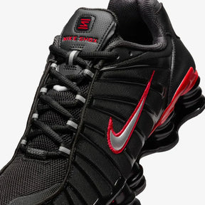 Shox TL - Preto Universitrio–Vermelho Vibrante