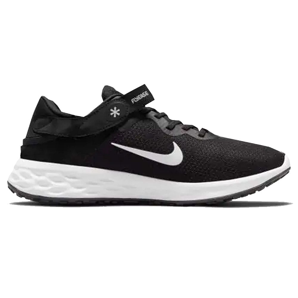 NIKE REVOLUTION 6 FLYEASE NN - - PRETO–Preto Black