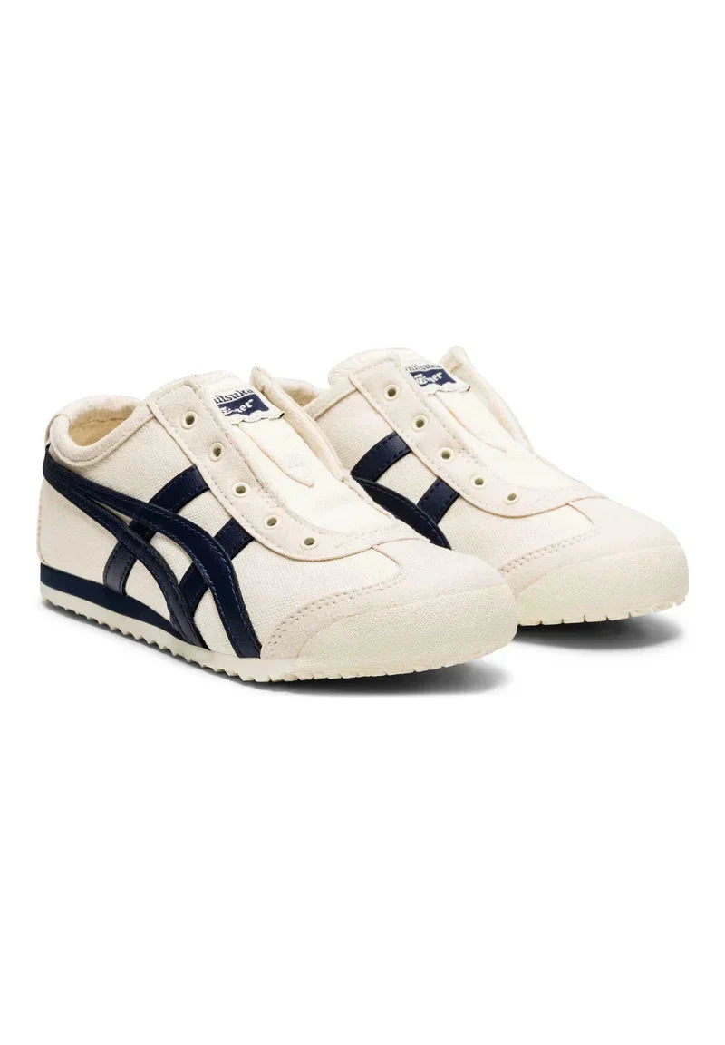 Onitsuka Tiger Mexico 66 Bege com–Azul Royal
