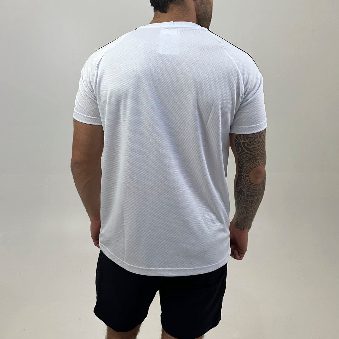 Camiseta Dry Fit III Listras Ombro–Elegante
