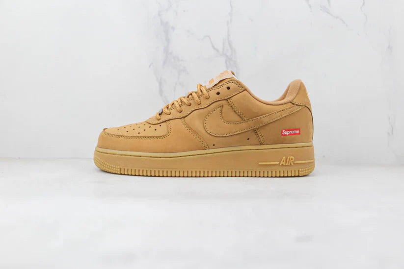 Nike Air Force 1 Low SP Supreme Wheat–Clássico