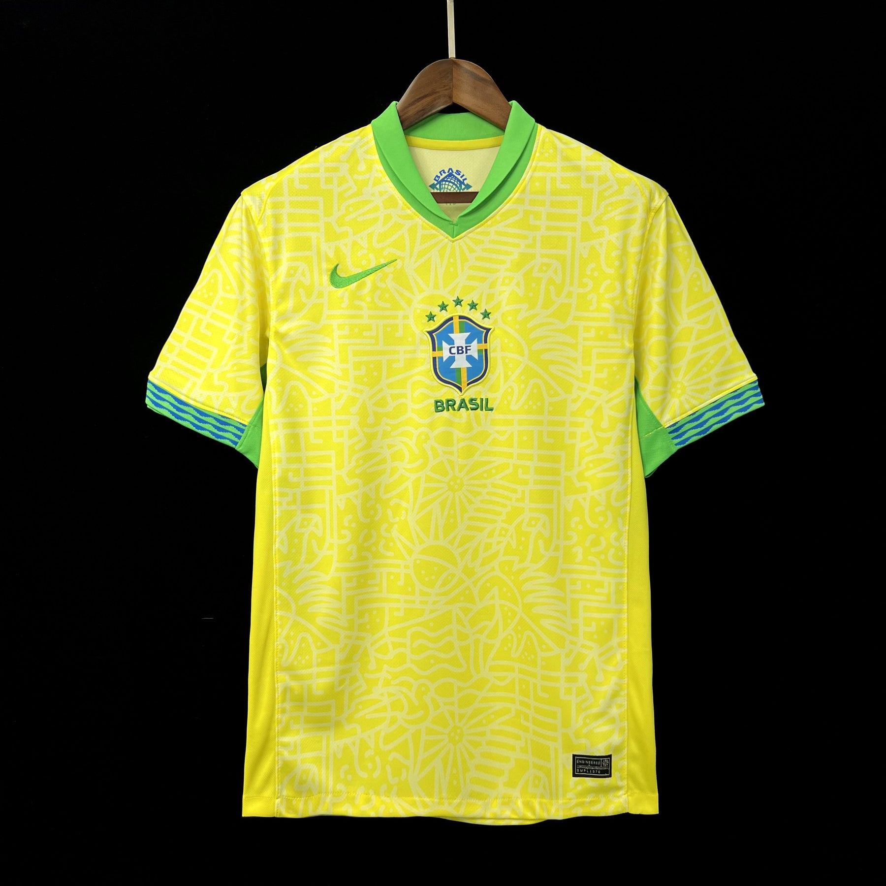 Camisa Brasil - 2324 - Amarela–Clássico