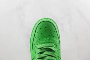 Nike Air force 1 Low Off White Light Green Spark–Premium