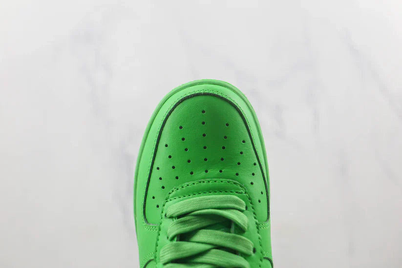 Nike Air force 1 Low Off White Light Green Spark–Premium