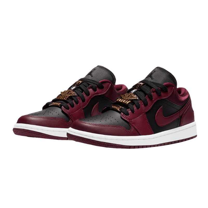 Air Jordan 1 Low Dark Beetroot–Elegante