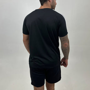 Camiseta Dry Fit III Listras Ombro–Elegante