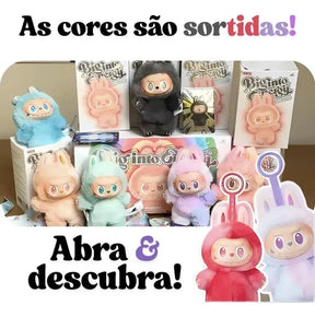 Chaveiro Labubu Pelucia Brinquedo Surpresa Colecionavel–Confortável