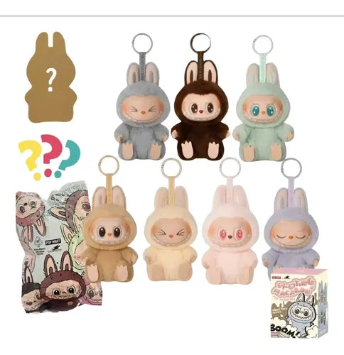 Chaveiro Labubu Pelucia Brinquedo Surpresa Colecionavel–Confortável