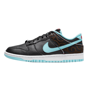Dunk Low Barber Shop Black–Confortável
