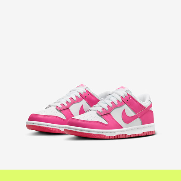 Dunk Low Gs Pink–Confortável