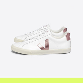 ESPLAR LEATHER WHITE PINK–Exclusivo