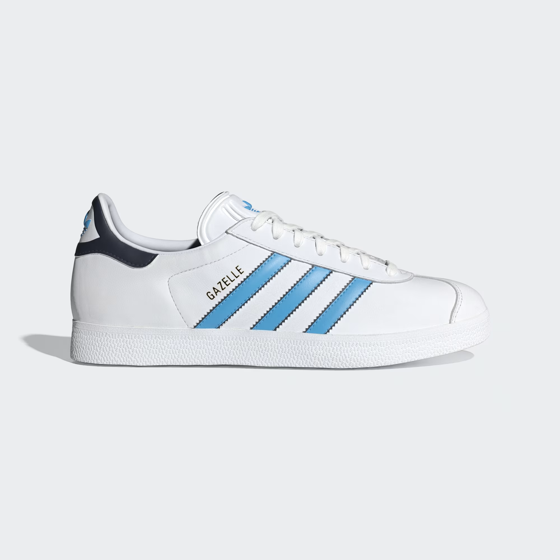 Gazelle Indoor Branco com–Azul Royal