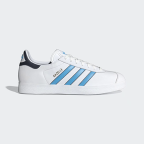 Gazelle Indoor Branco com–Azul Royal